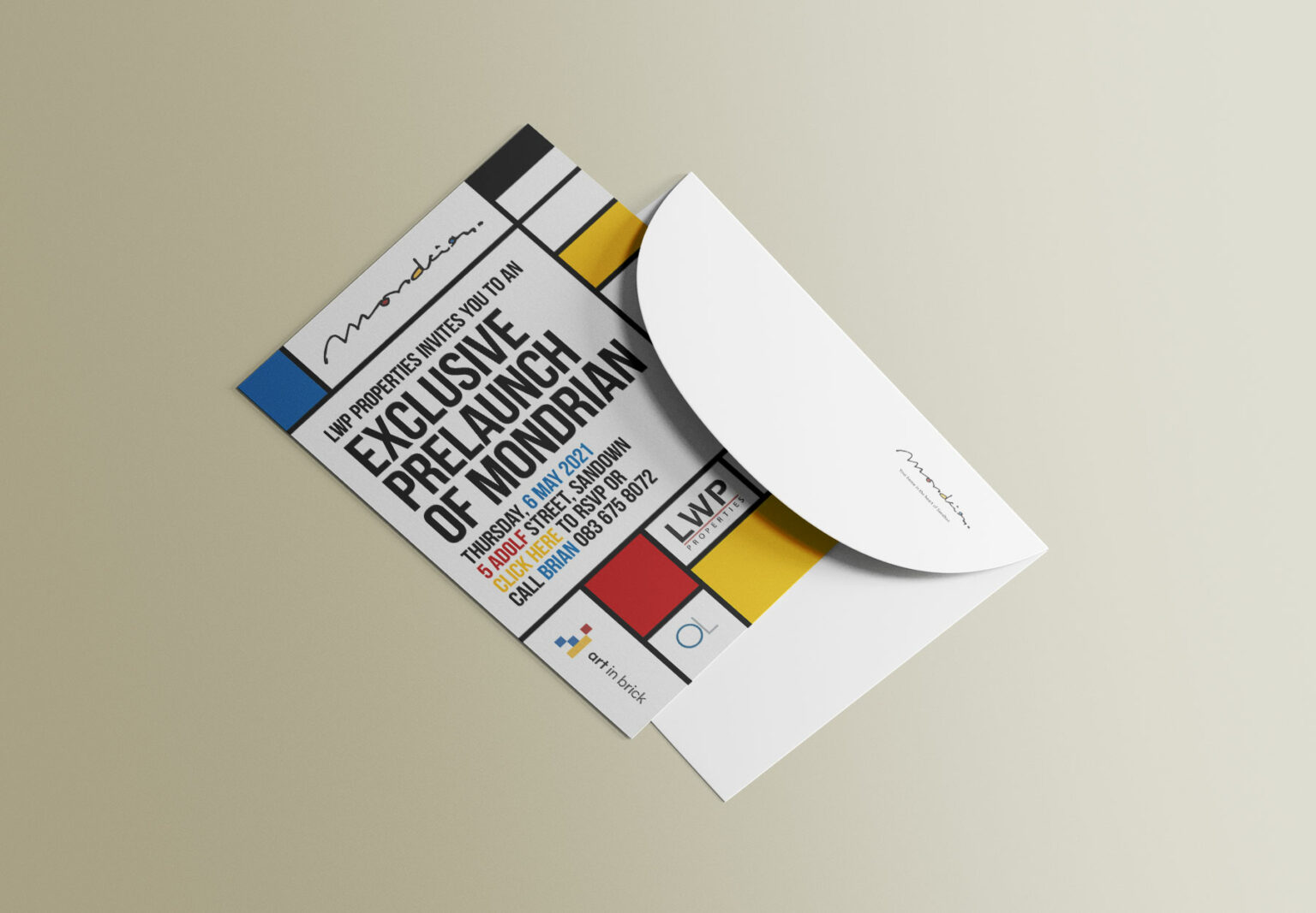 mondrian invitatiom